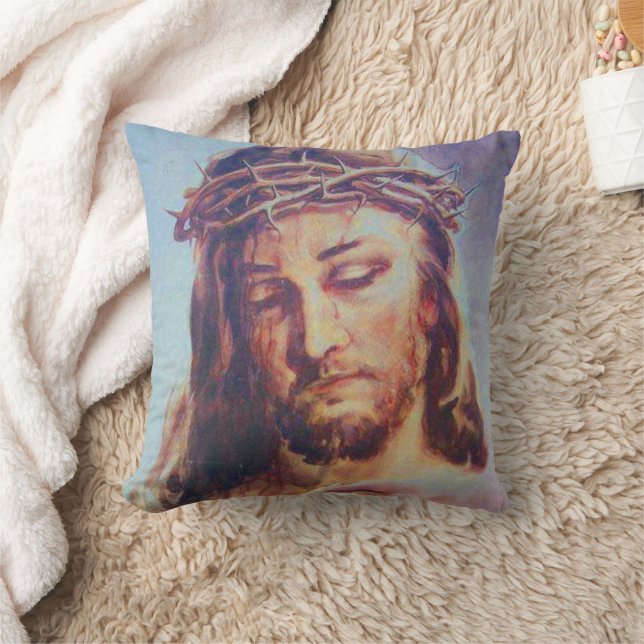 Jesus thorn Pillow (Blanket)