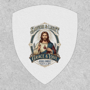 Jesus Thrift Store Vintage Hunting Graphic Tee Chr Patch