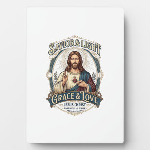 Jesus Thrift Store Vintage Hunting Graphic Tee Chr Plaque