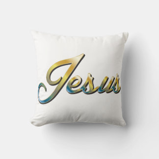 Jesus Throw Pillow