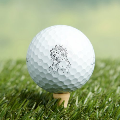 Jesus Titleist Pro V1 12 pack Golf Balls