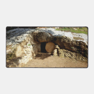 JESUS TOMB DESK MAT