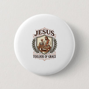 Jesus Toolbox Of Grace Jesus Toolbox Grace Christi Button