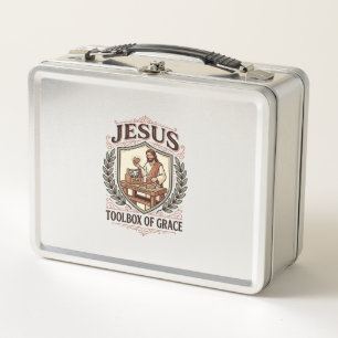 Jesus Toolbox Of Grace Jesus Toolbox Grace Christi Metal Lunch Box