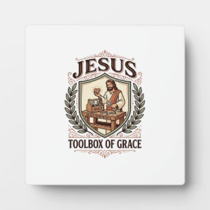 Jesus Toolbox Of Grace Jesus Toolbox Grace Christi Plaque