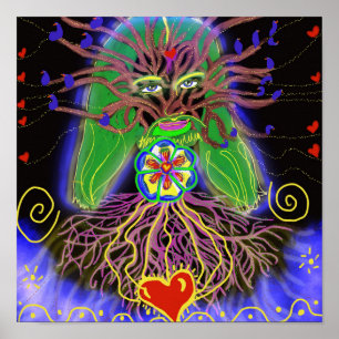 Jesus, Tree of Life Poster