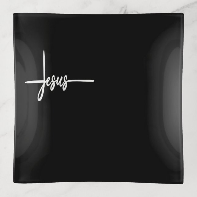 Jesus Trinket Tray (Front)