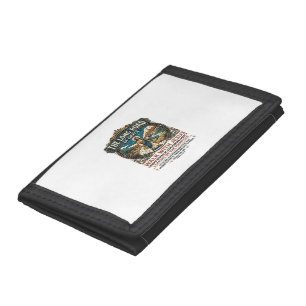Jesus Trucker Long Haul T-Shirt Inspirational Fait Tri-fold Wallet