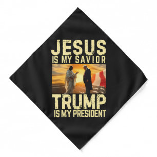 Jesus Trump - Jesus Is My Lord Savior Bandana
