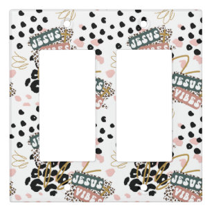 Jesus Vibes Light Switch Cover