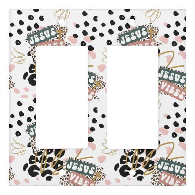 Jesus Vibes Light Switch Cover (Front)