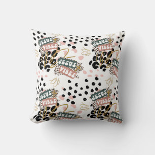 Jesus Vibes Throw Pillow