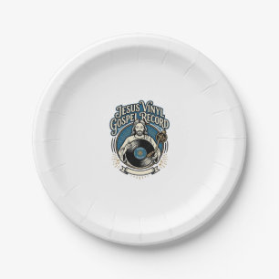 Jesus Vinyl Gospel Record Jesus Vinyl Record Chris Paper Plates