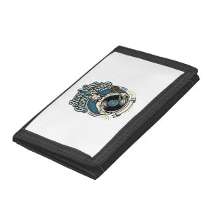 Jesus Vinyl Gospel Record Jesus Vinyl Record Chris Tri-fold Wallet
