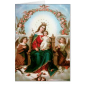 Jesus Virgin Mary Queen of Heaven Angels (Front)