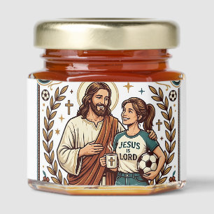 Jesus Volleyball Softball Soccer Vintage Shirt Chr Honey Jar Favors