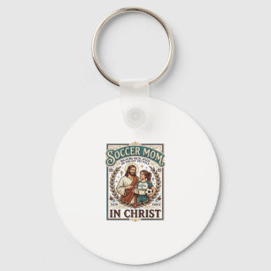 Jesus Volleyball Softball Soccer Vintage Shirt Chr Keychain