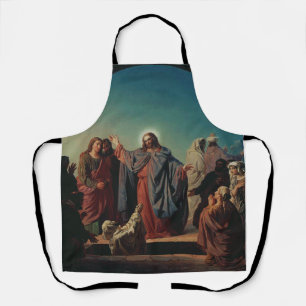 Jesus Wakes Lazarus Biblical Art Devotional Apron