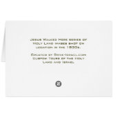 Jesus Walked Here: Garden of Gethsemane Cards (Back Horizontal)