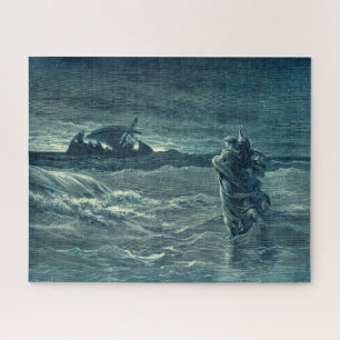 Jesus Walking on the Sea Bible Jigsaw Puzzle