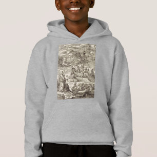 Jesus walking on water hoodie