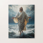 Jesus Walking on Water Jigsaw Puzzle<br><div class="desc">Jesus Walking on Water</div>