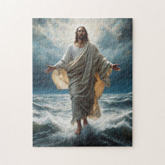 Jesus Walking on Water Jigsaw Puzzle