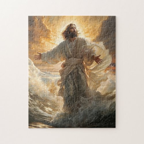 Jesus Walking On Water Puzzle