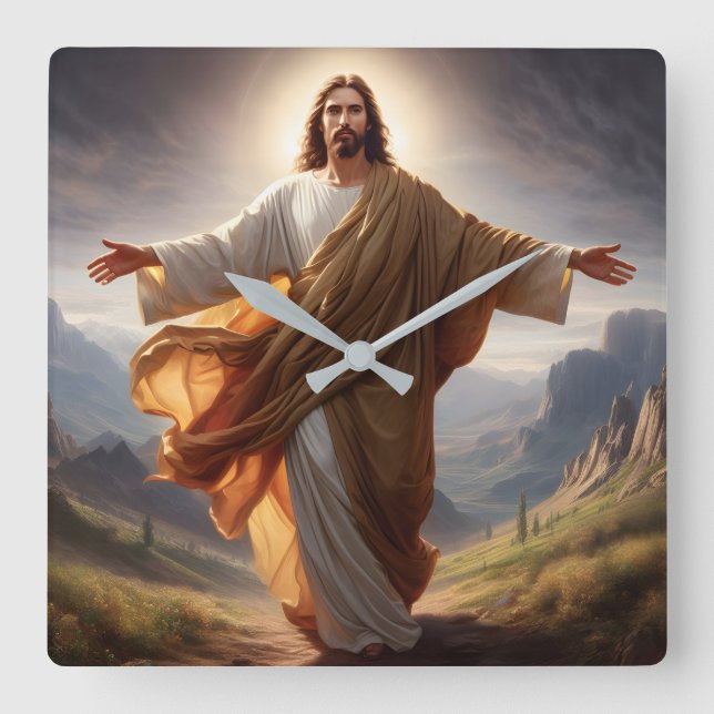 Jesus Wall Clock (Front)