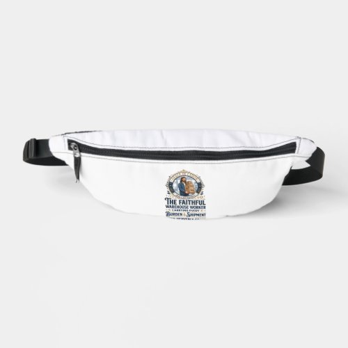 Jesus Warehouse Logistics Graphic Tee Christian Ar Fanny Pack