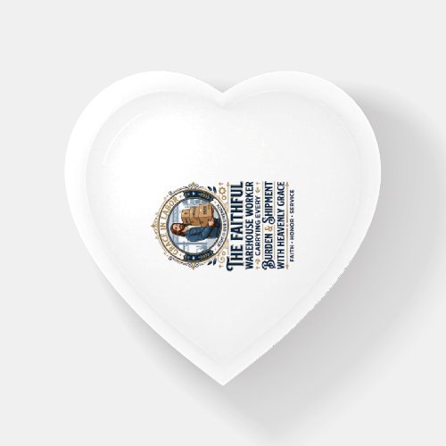 Jesus Warehouse Logistics Graphic Tee Christian Ar Paperweight