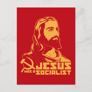 Jesus was a Socialist Postcard