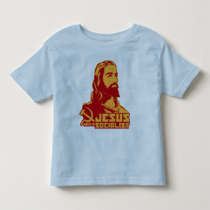 Jesus was a Socialist Toddler T-shirt