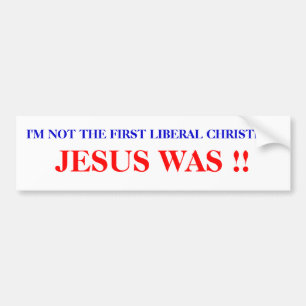JESUS was. Bumper Sticker