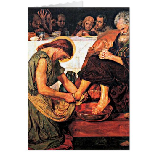 Jesus Washing Peter's Feet (Front)