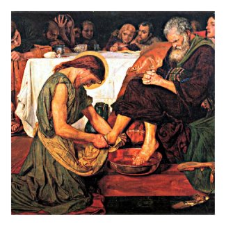 Jesus Washing Peter's Feet (2) Posters