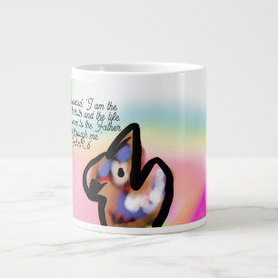 jesus way giant coffee mug