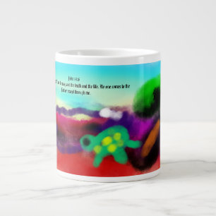 jesus way giant coffee mug