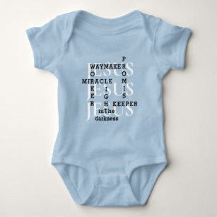 Jesus Waymaker Miracle Baby Bodysuit