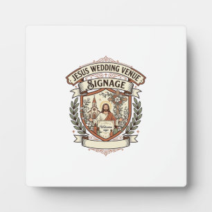 Jesus Wedding Venue Signage Jesus Wedding Venue Si Plaque