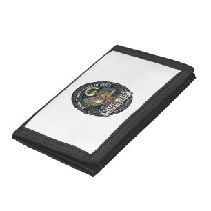 Jesus Welder Metal Shop T-Shirt Inspirational Fait Trifold Wallet