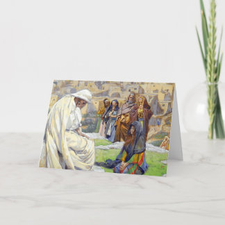 Jesus Wept Sympathy Greeting Card