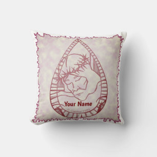 Jesus Wept Throw Pillow