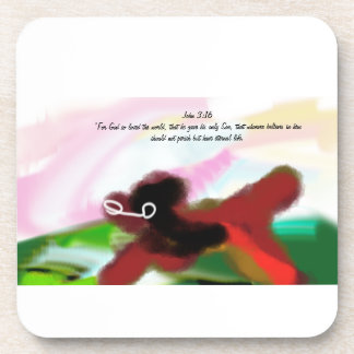 Jesus will  beverage coaster