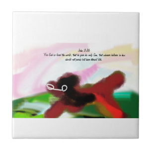 Jesus will  ceramic tile