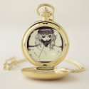 Jesus will save us and the sky open up     pocket watch
