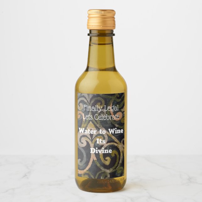 Jesus  wine label (Front)