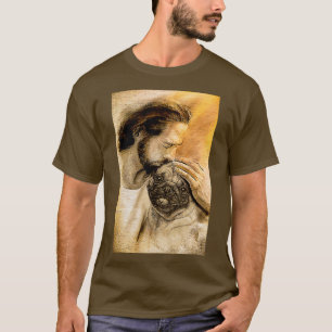 Jesus Wit Pug Dog Pug Dog Lover T-Shirt