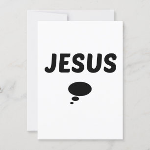 JESUS WITH A PICTURE INVITATION