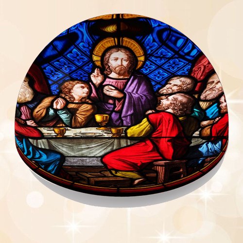 Jesus with Disciples Last Supper Religious Gift Paperweight